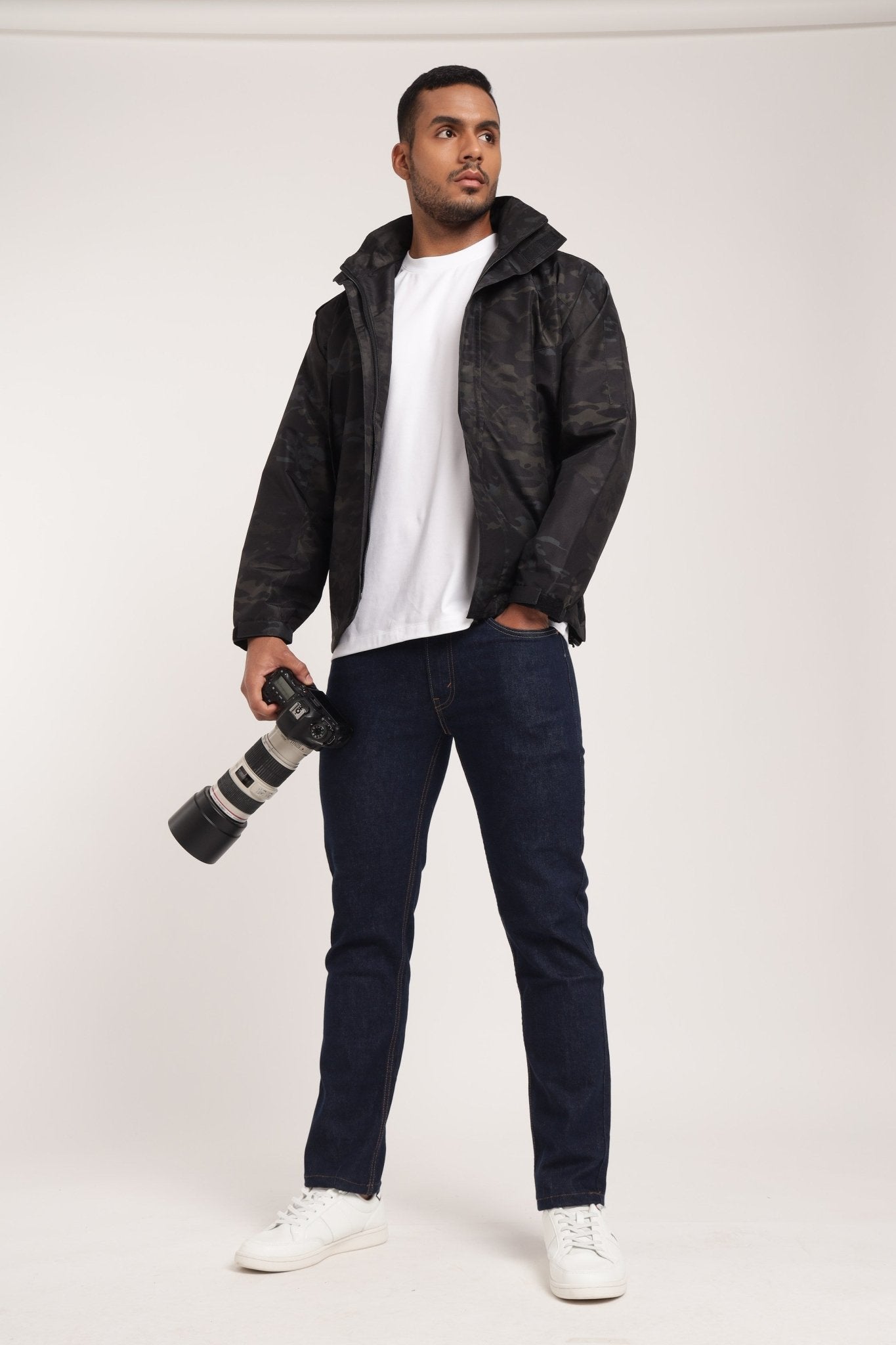 Black Multicam Airshell Windjacket - MountMiller